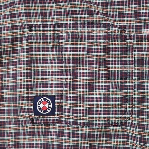 ALBERTO Bandit Sport Club Multi-colored Plaid Button-Up Shirt - Picture 3 of 7
